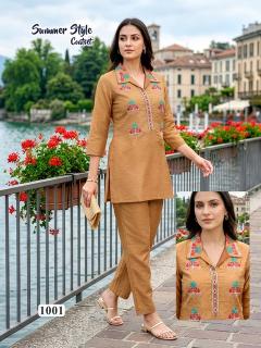 Desi kudi summer style coord set wholesale market online for clothing